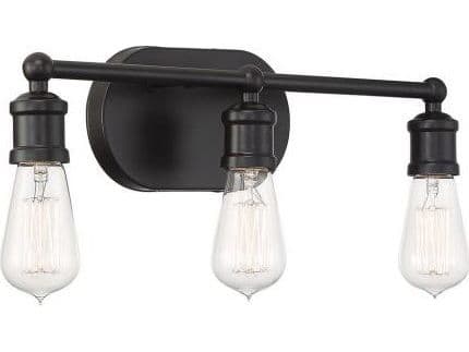 Savoy House Meridian 3-Light Oil Rubbed Bronze Vanity Light