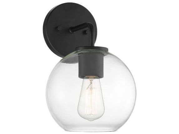 Savoy House Meridian 1 - Light Glass Outdoor Wall Light