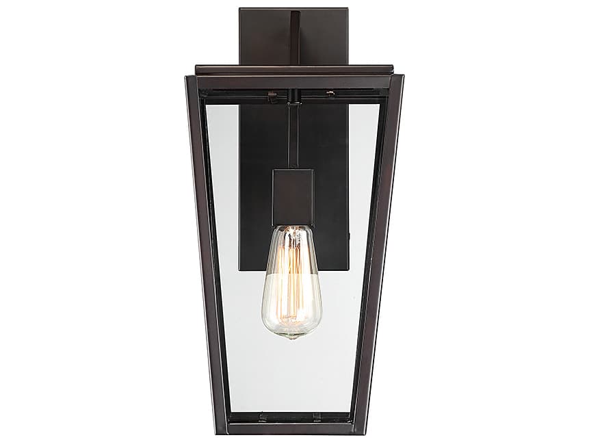 Savoy House Milton 1 - Light Glass Outdoor Wall Light