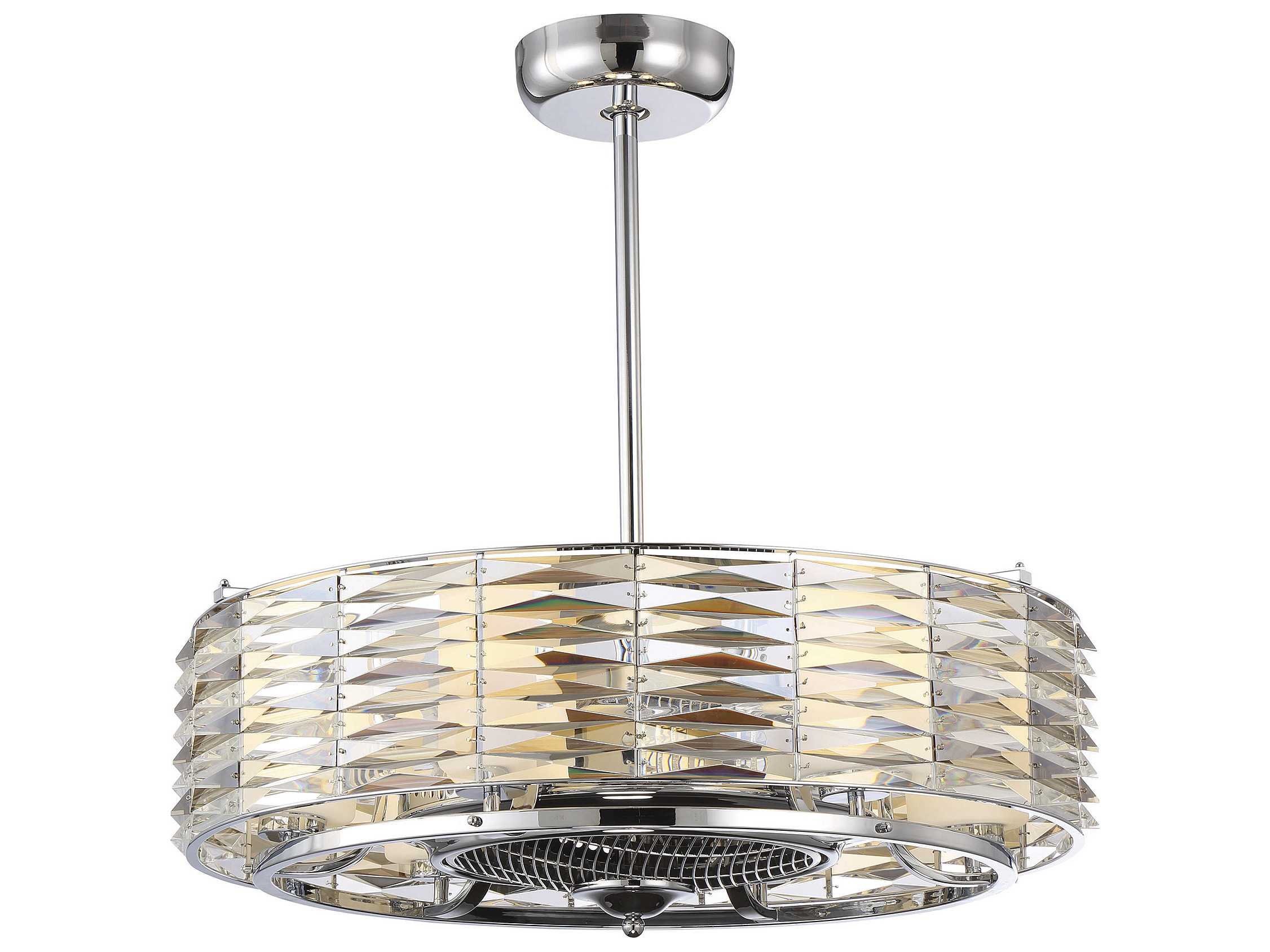 Savoy House Taurus 6 - Light Ceiling Fan with White Opal Glass