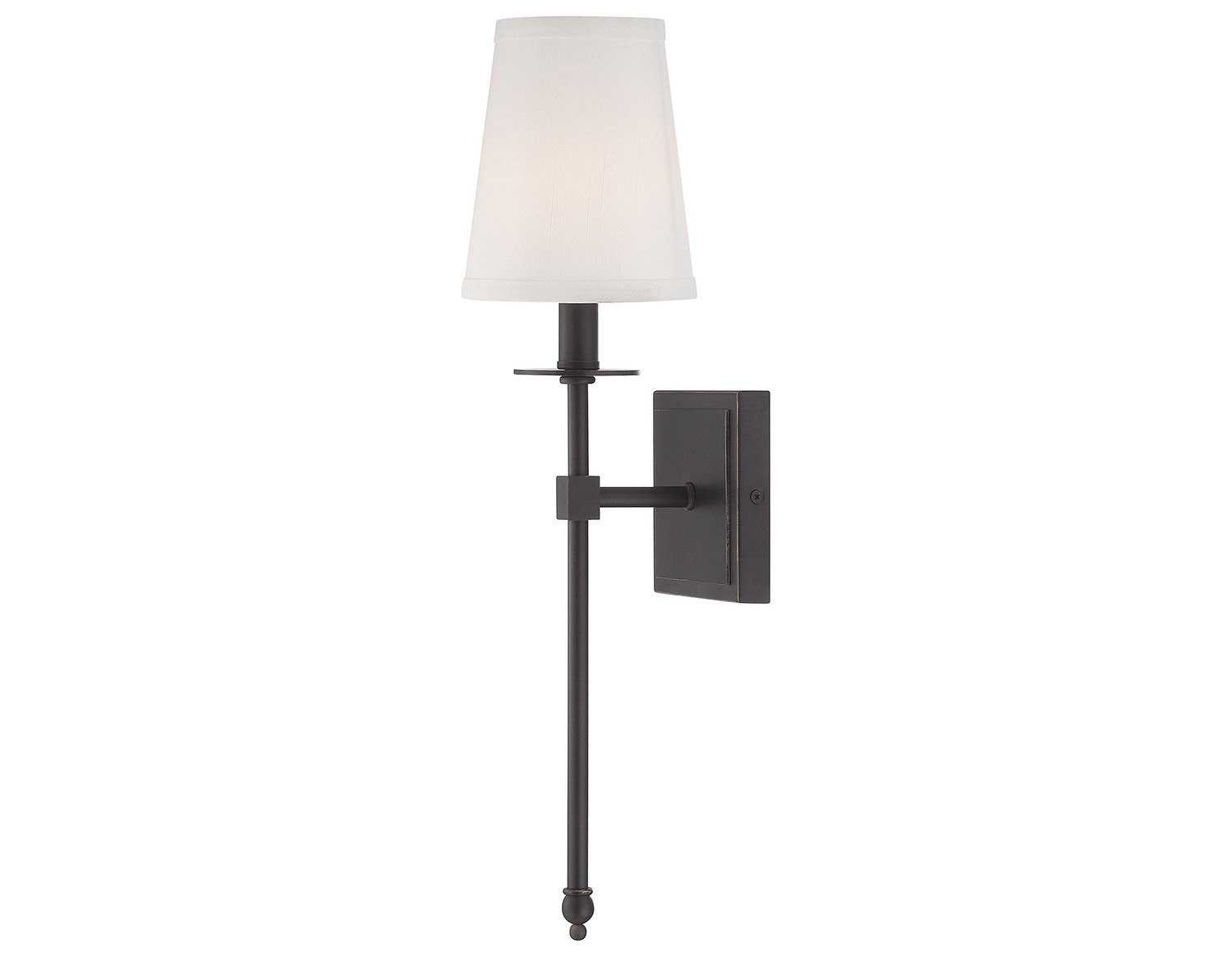 Savoy House Monroe 1-Light Classic Bronze Wall Sconce