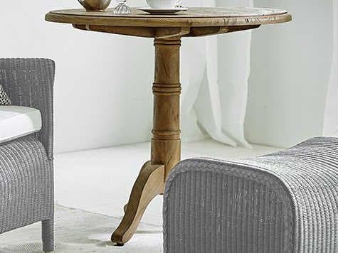 Sika Indoor Teak Round Wood Dining Table