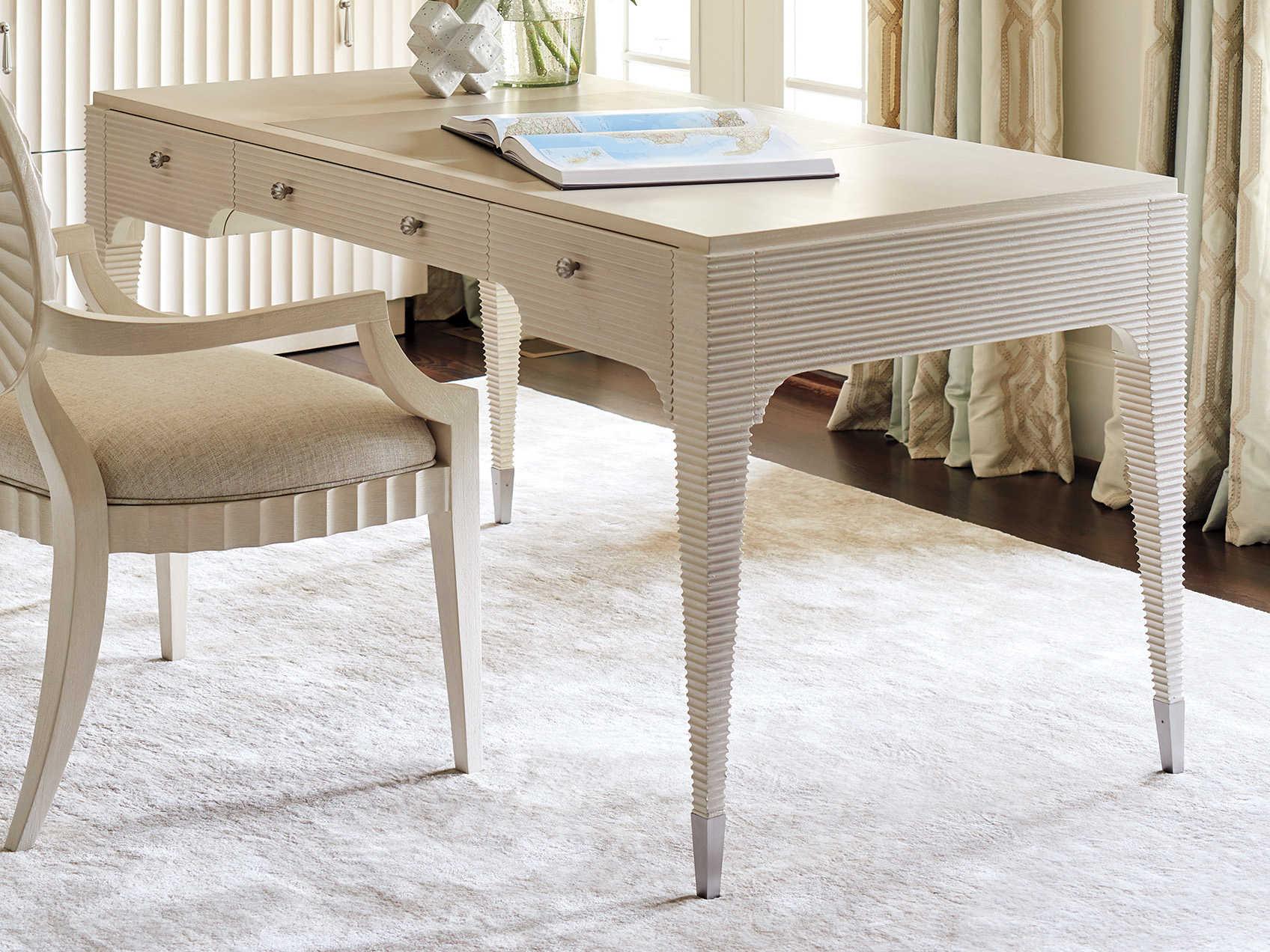 Sligh Cascades White Oak Wood Secretary Desk