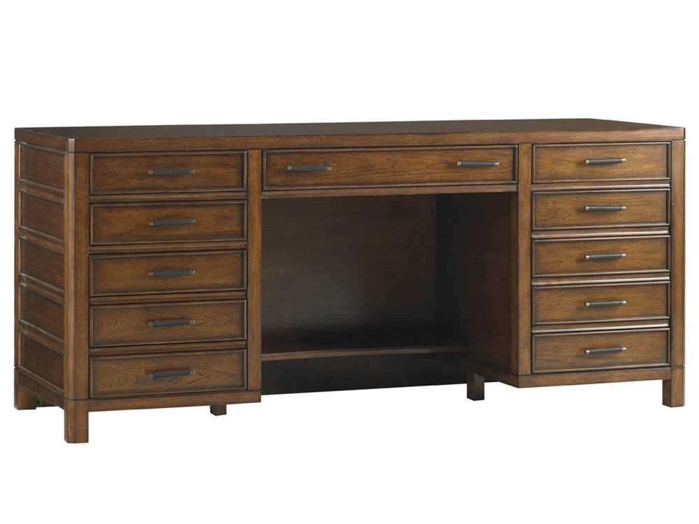 Sligh Longboat Key Brown Credenza Desk