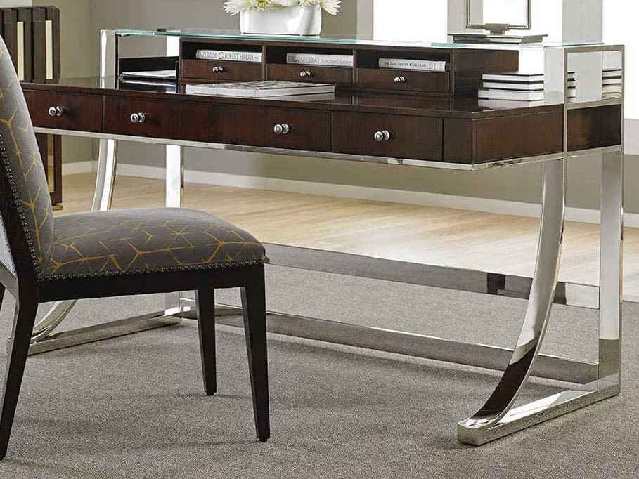 Sligh Studio Designs Cherry Walnut Wood Secretary Desk