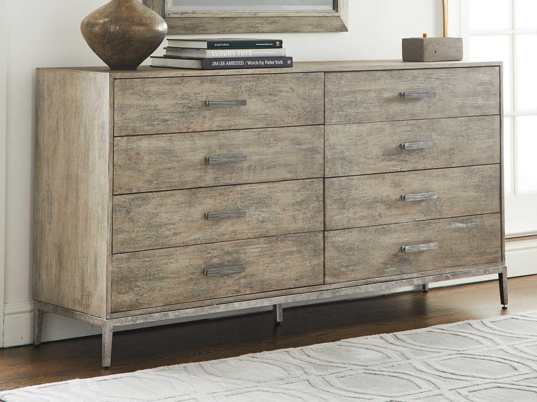 Stanley Furniture Cameron 8-Drawers Gray Double Dresser