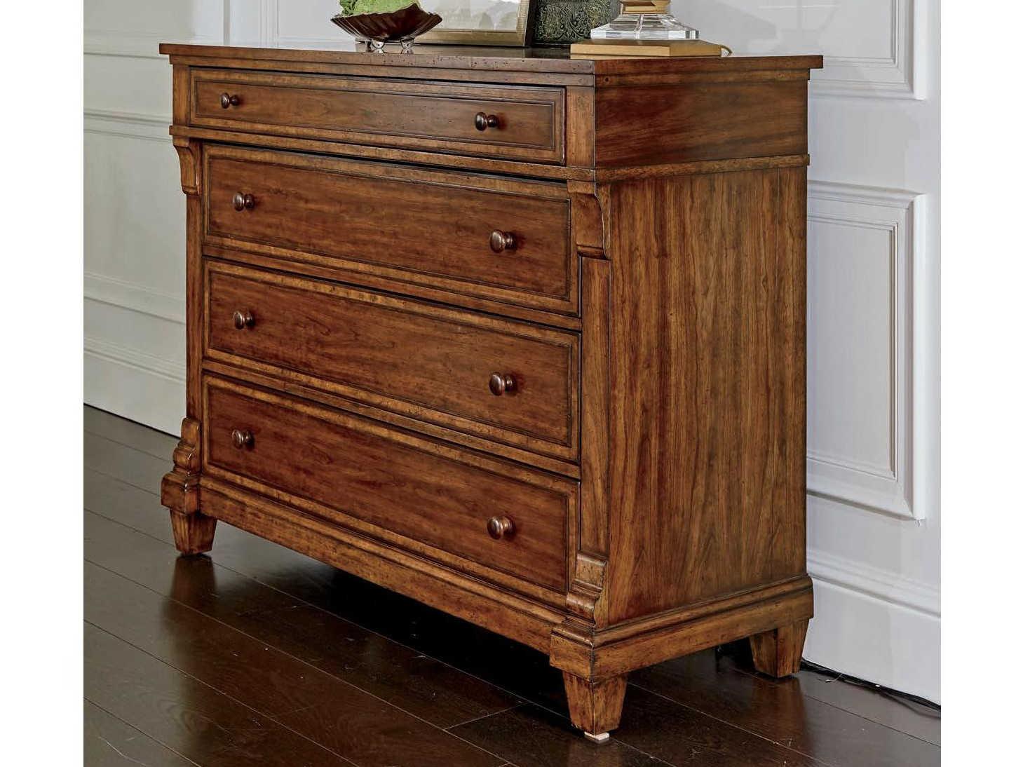 Stanley Furniture Old Town 4-Drawers Brown Dresser