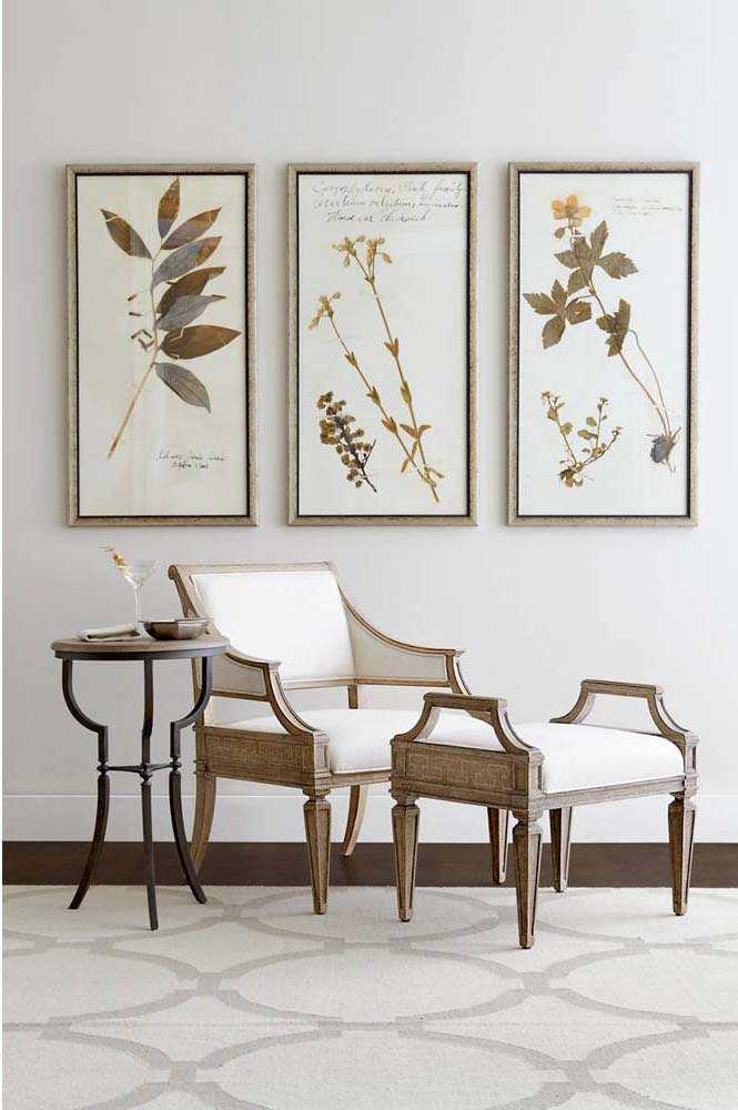 Stanley Furniture Wethersfield Estate Chair and Ottoman Set Table