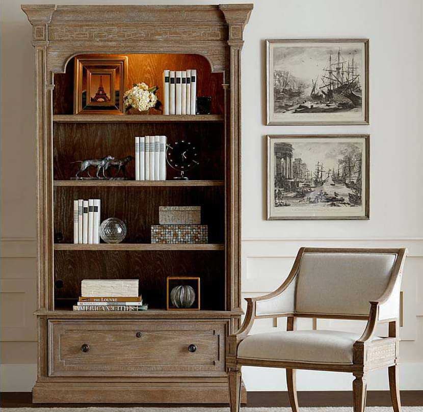 Stanley Furniture Wethersfield Estate Brimfield Oak Bookcase