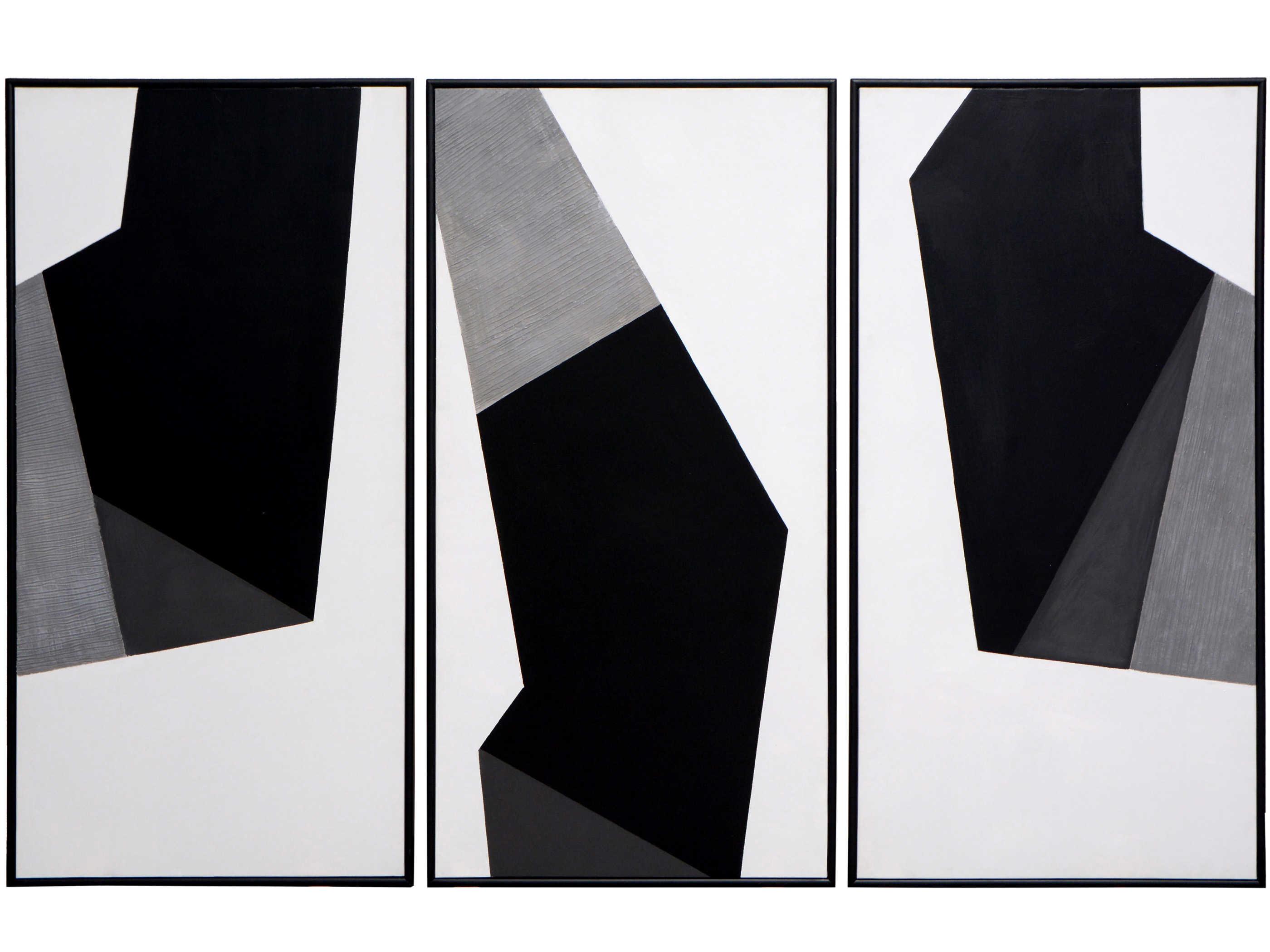 Sunpan Geo Forms Canvas Wall Art