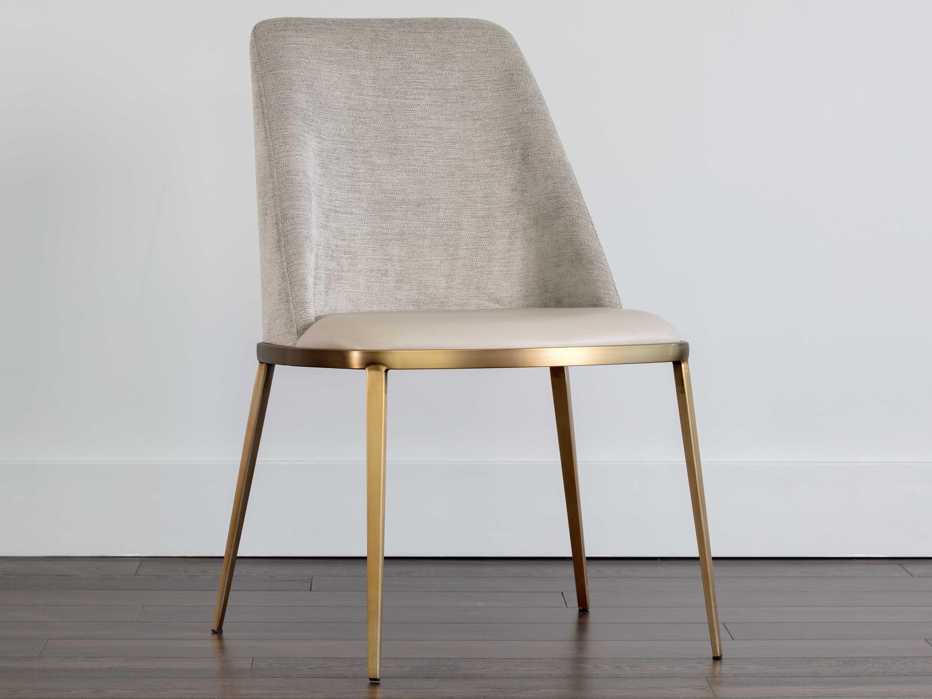 Sunpan Ikon Dover Dining Chair Napa Stone / Polo Club Stone