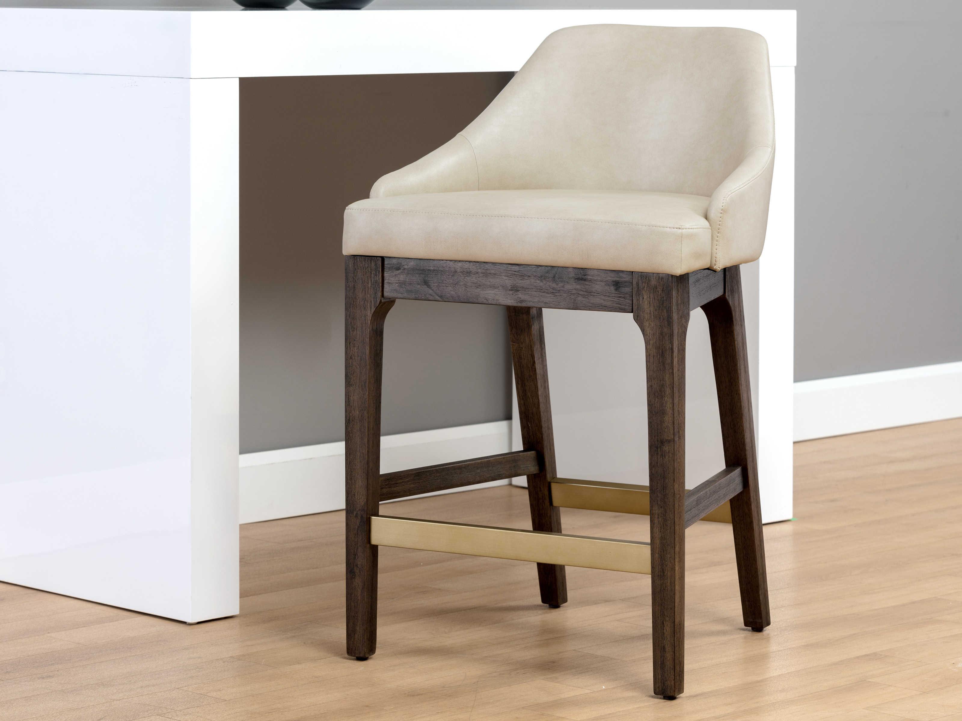 Sunpan Zenn 21.5" Kace Counter Stool Bravo Cream