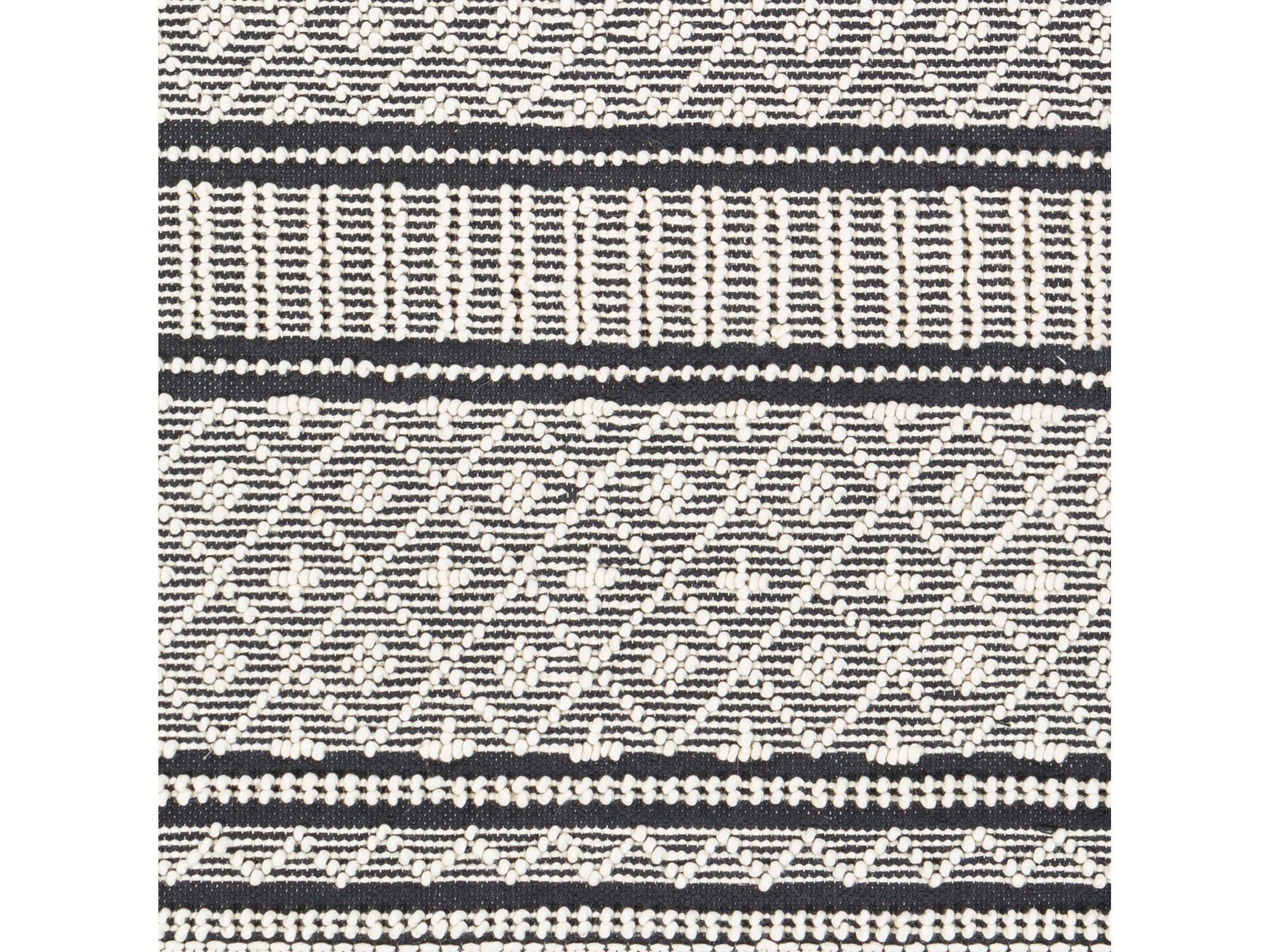 Surya Farmhouse Tassels Geometric Area Rug