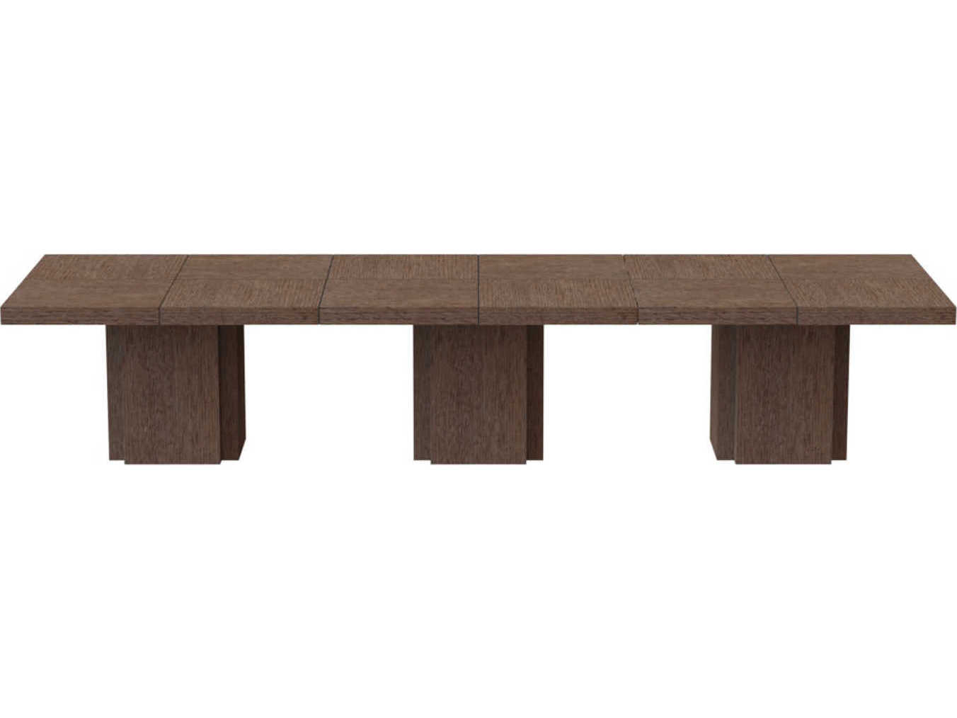 TemaHome Dusk Chocolate Brown Conference Table Desk