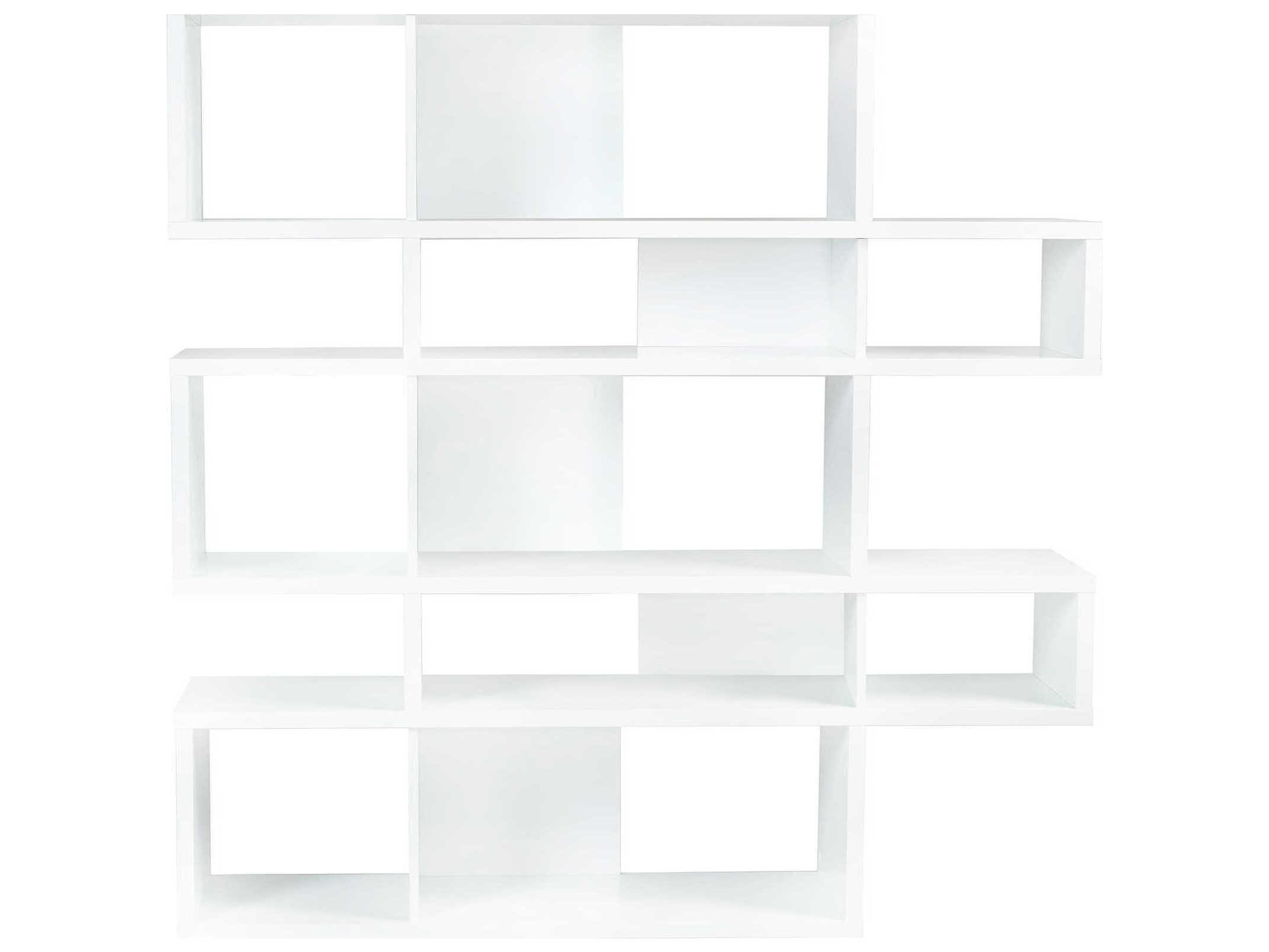 TemaHome London Pure White Frame Bookcase