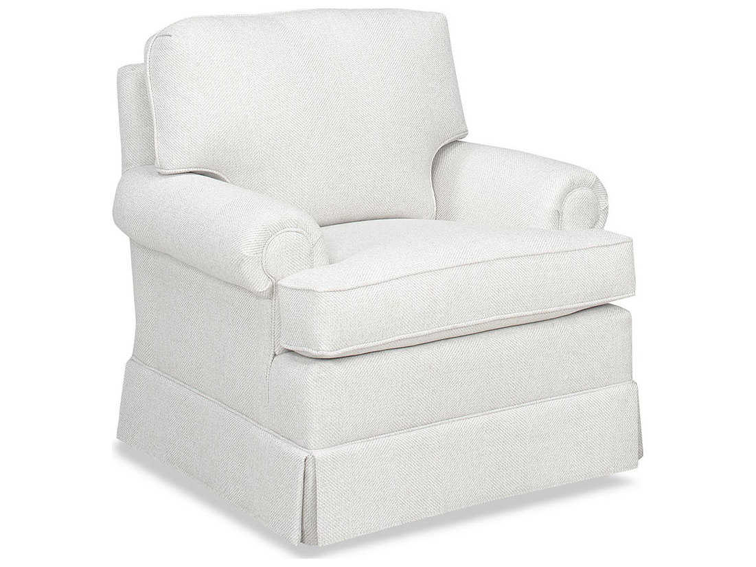 Temple American Fabric Accent Chair