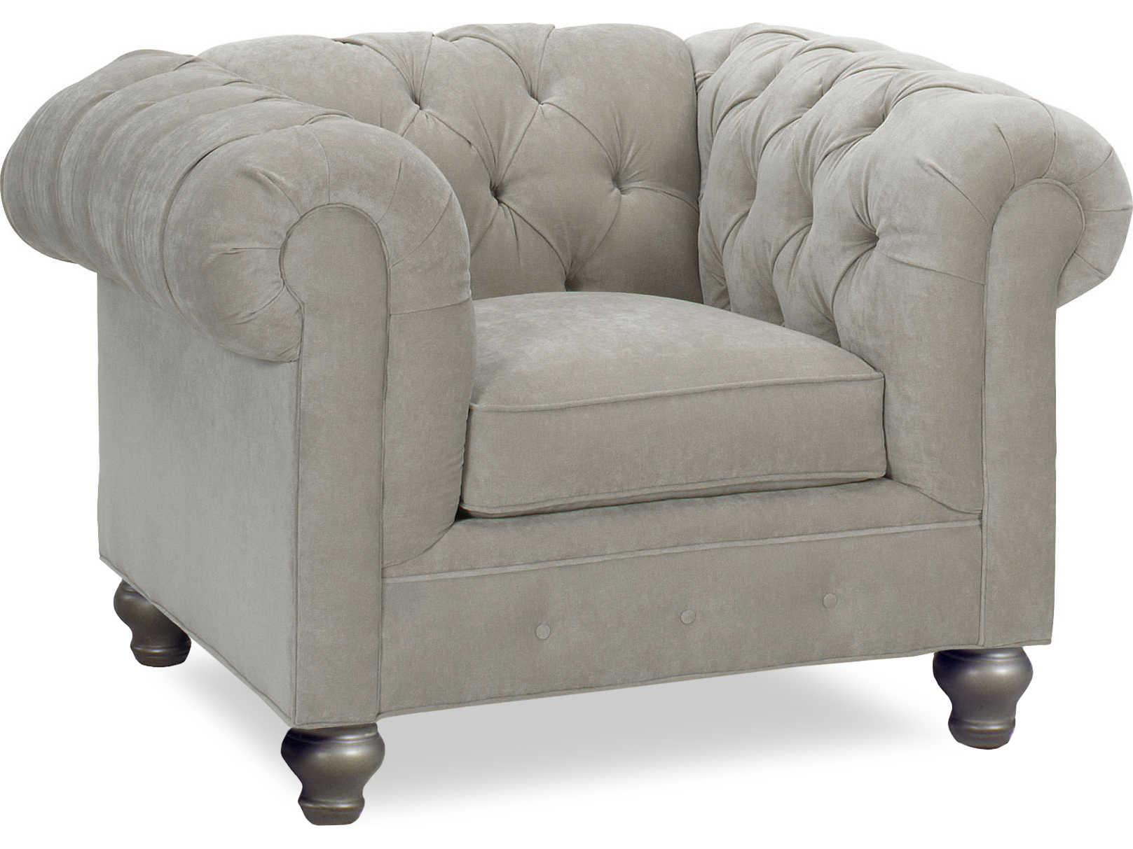 Temple Chesterfield Fabric Club Chair