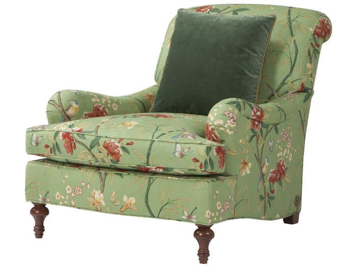Theodore Alexander Fabric Accent Chair