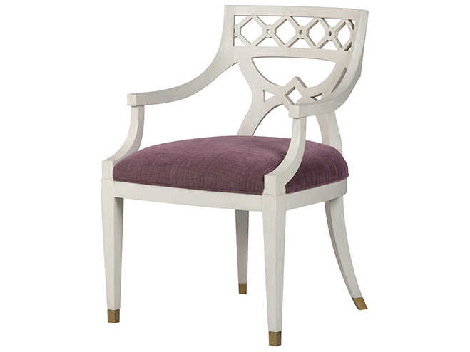 Theodore Alexander Alexa Hamption Fabric Accent Chair