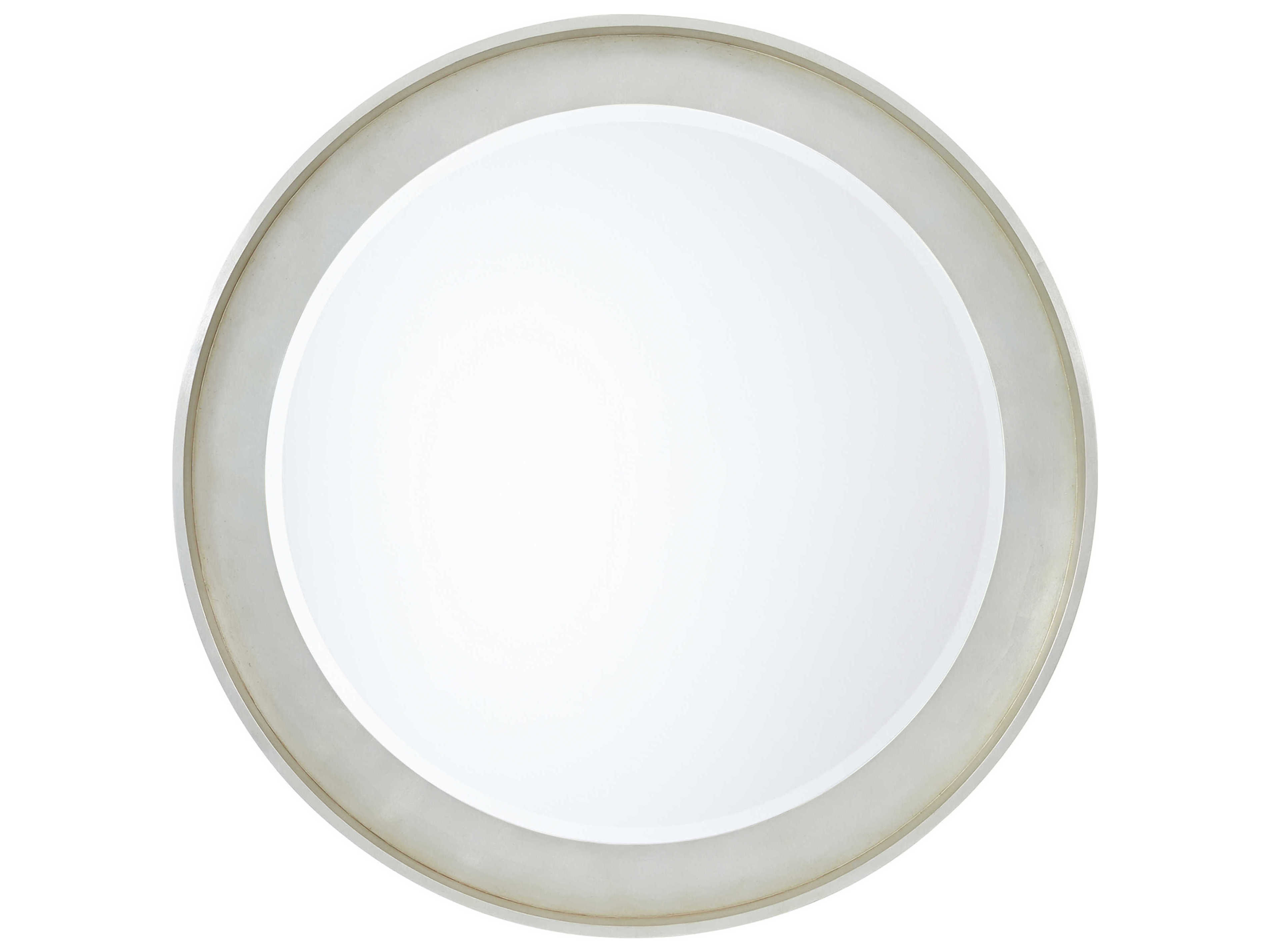 Theodore Alexander Silver Leaf Wall Mirror