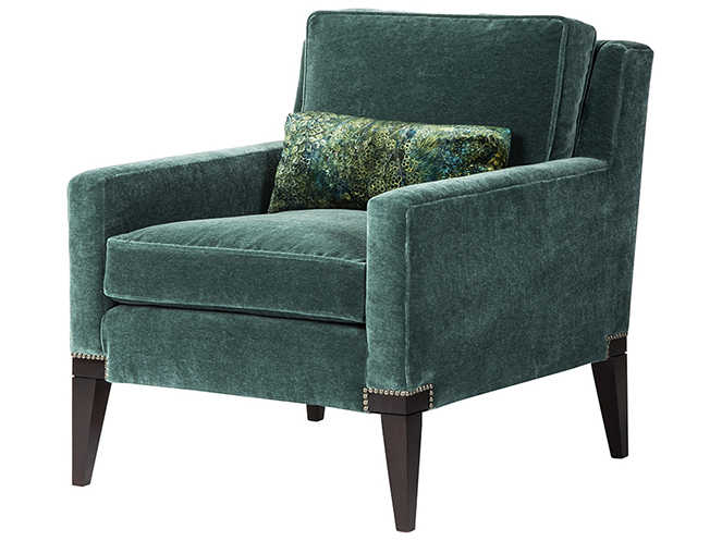 Theodore Alexander Richard Mishaan Fabric Accent Chair