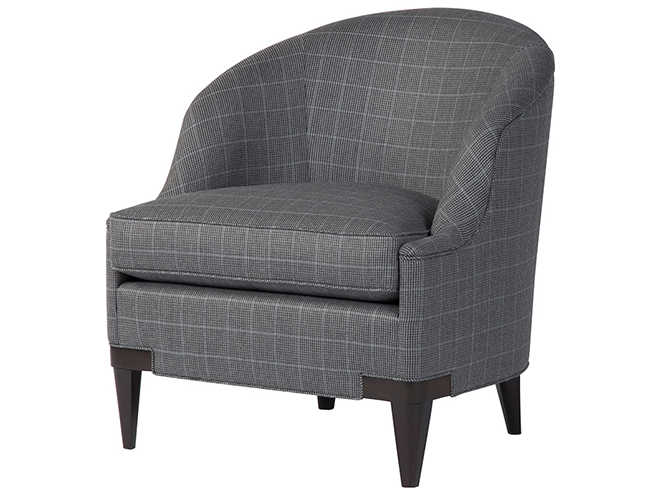Theodore Alexander Richard Mishaan Fabric Accent Chair