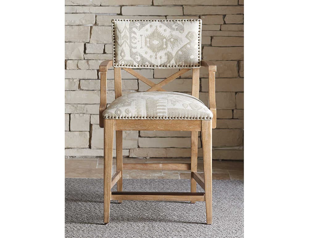 Tommy Bahama Los Altos Fabric Counter Stool