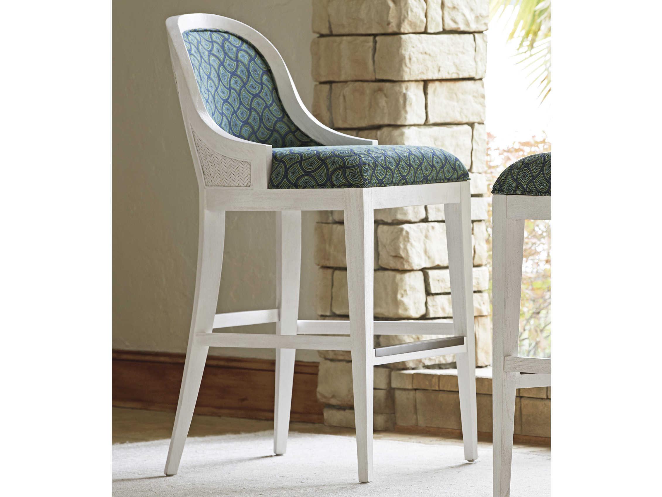 Tommy Bahama Ocean Breeze Fabric Bar Stool