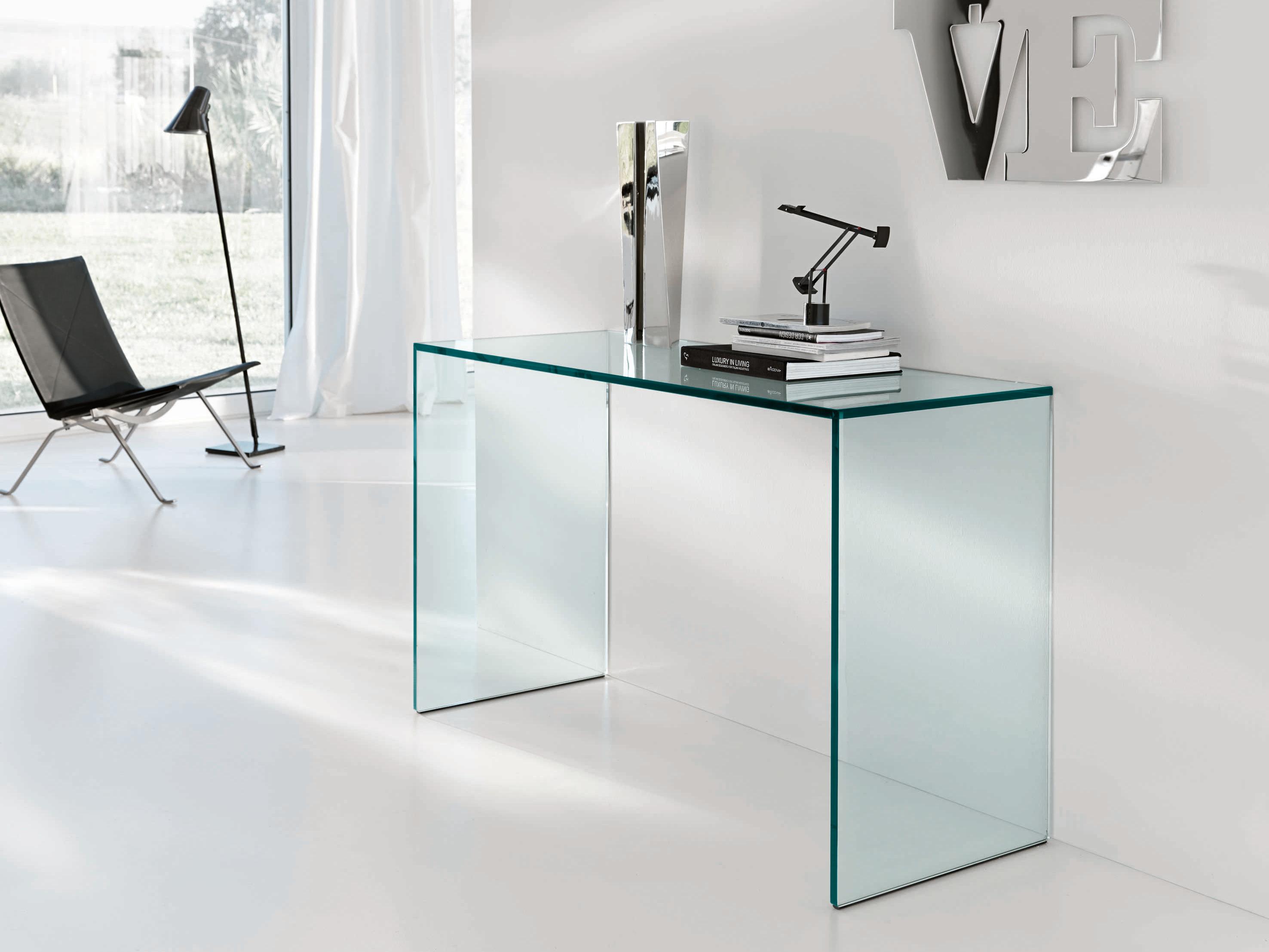 Tonelli Gulliver Rectangular Glass Console Table