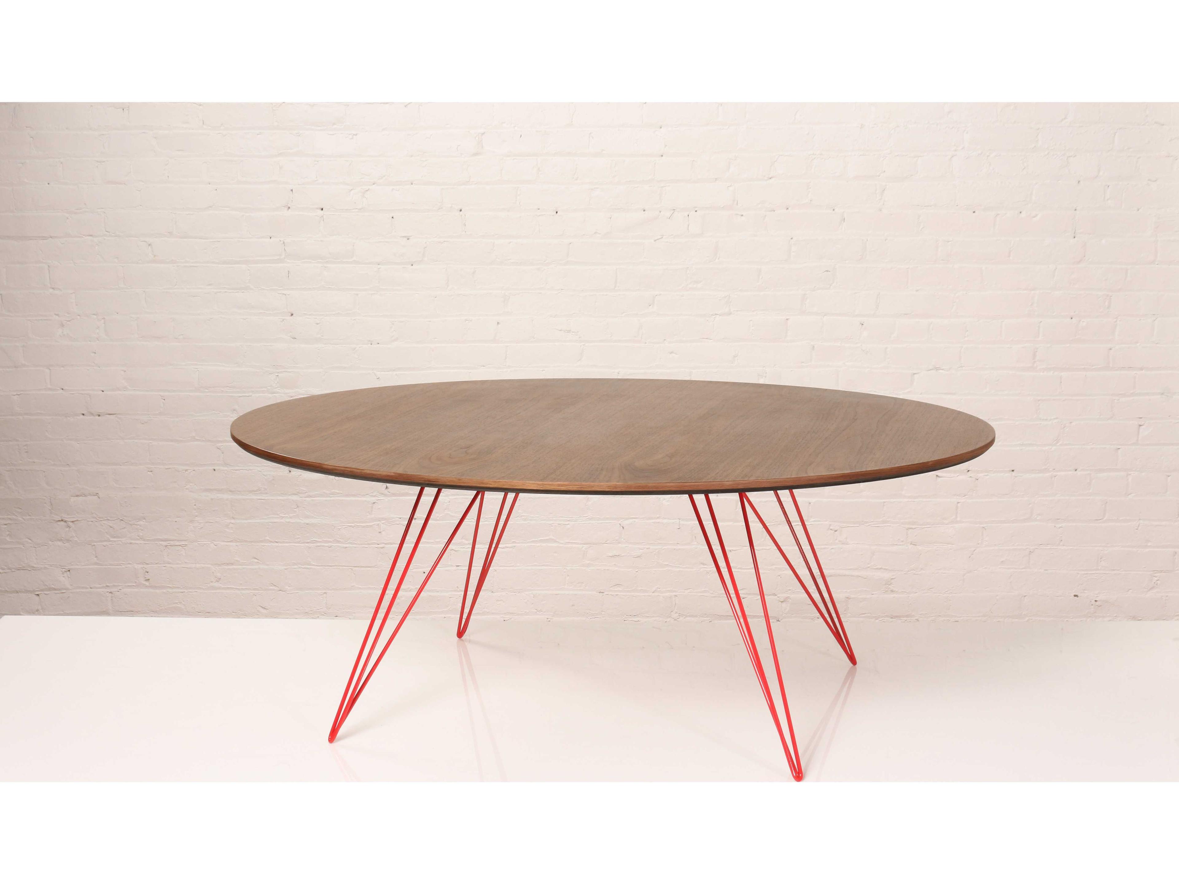 Tronk Design Williams Oval Wood Coffee Table