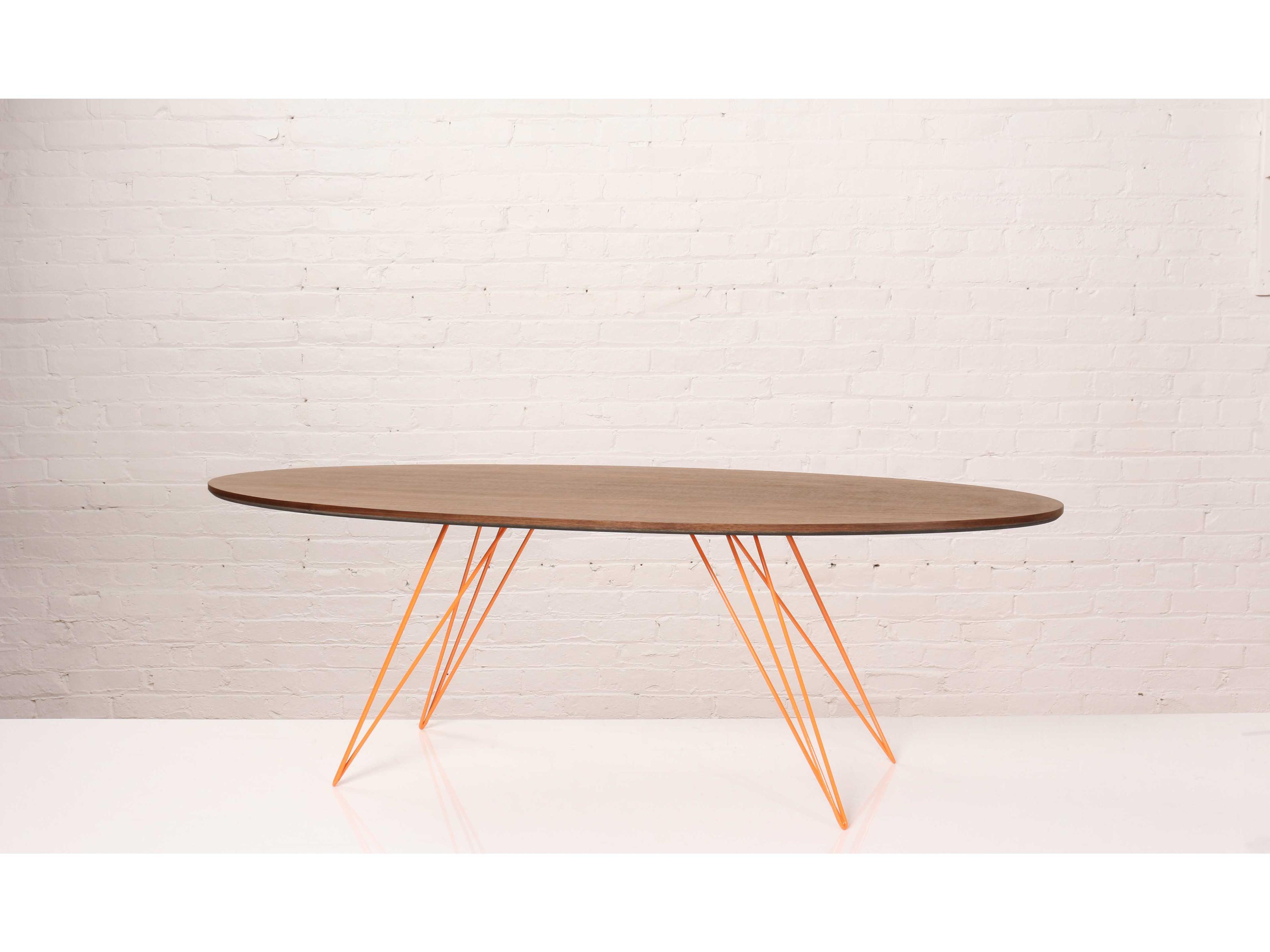 Tronk Design Williams Oval Wood Coffee Table