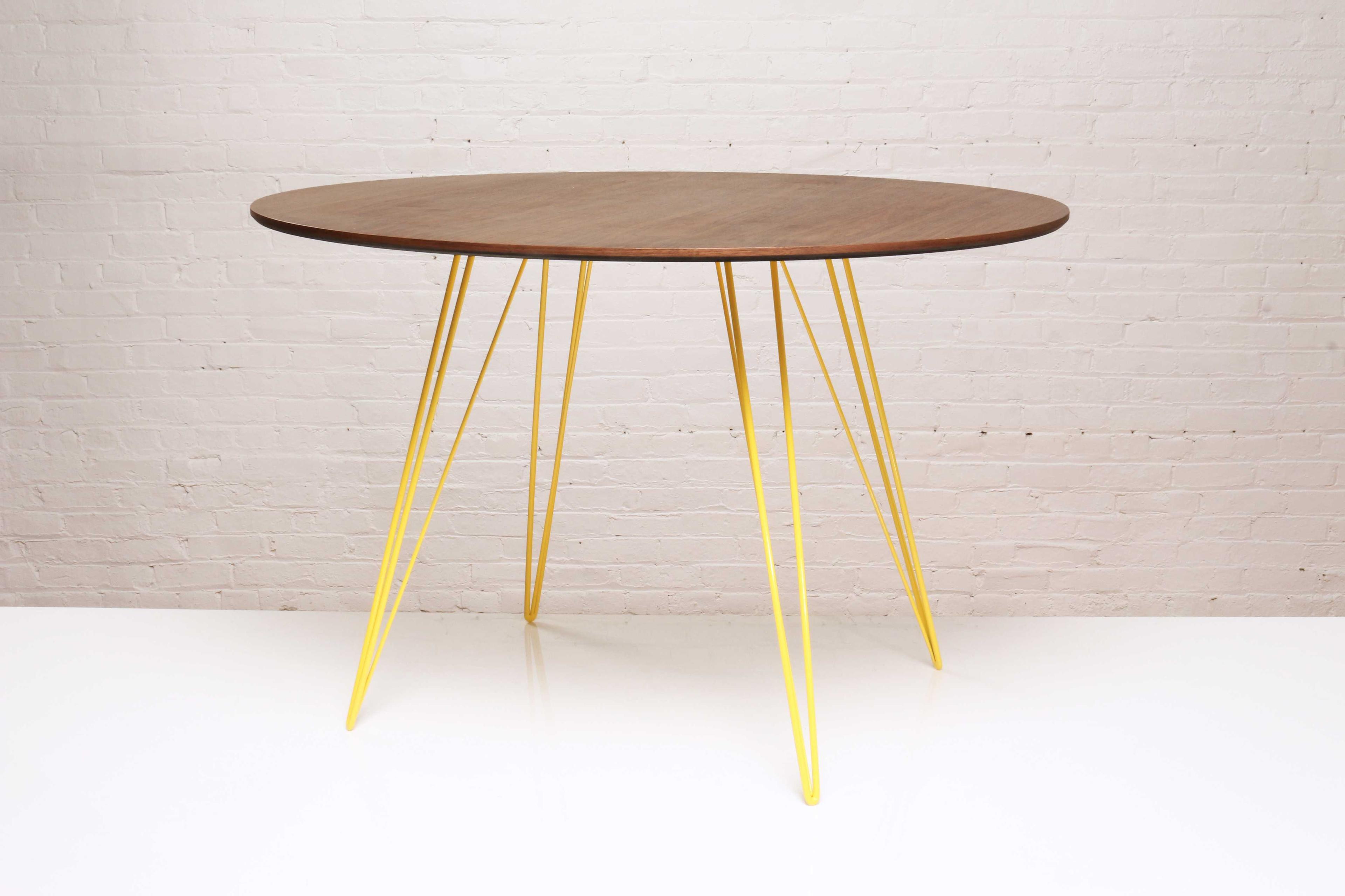 Tronk Design Williams Round Wood Dining Table