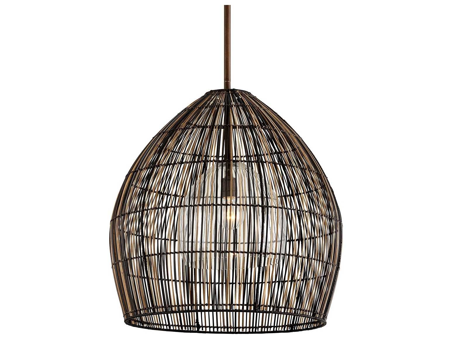 Troy Lighting Holden 1-Light Bronze Dome Pendant
