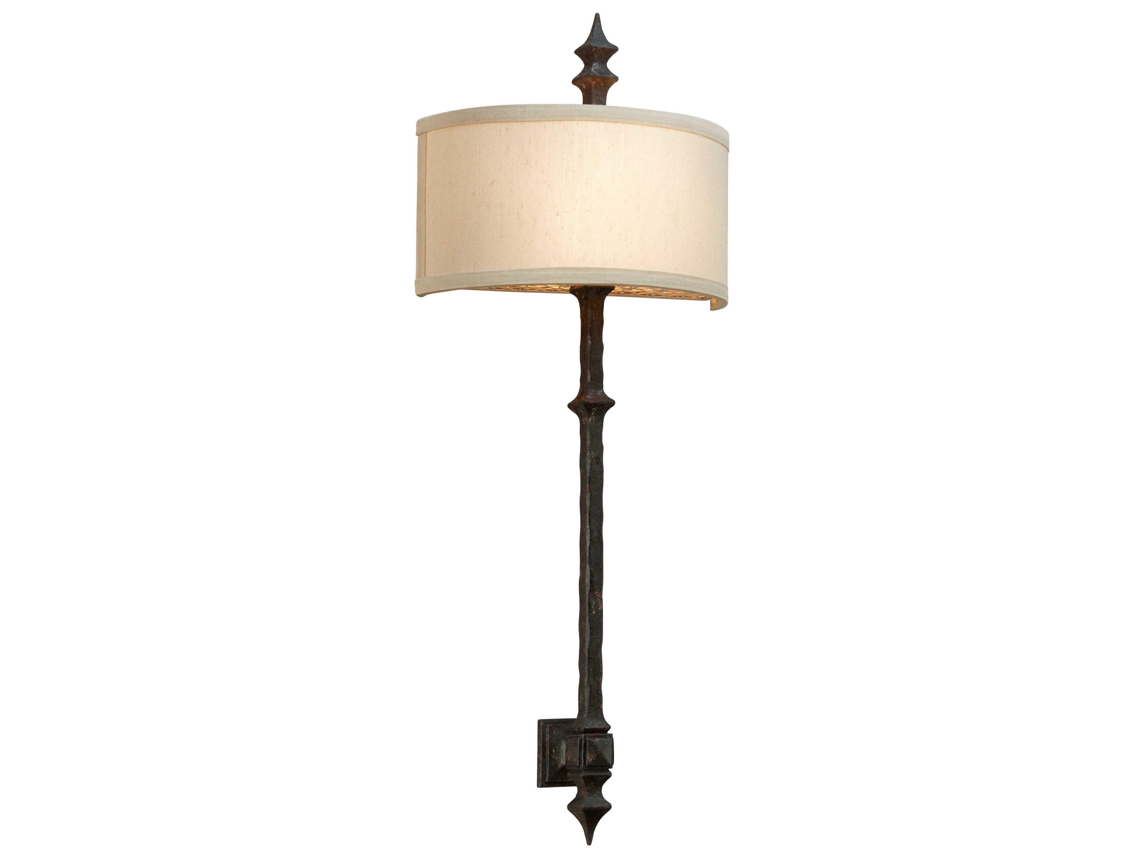 Troy Lighting Umbria 2-Light Bronze Wall Sconce