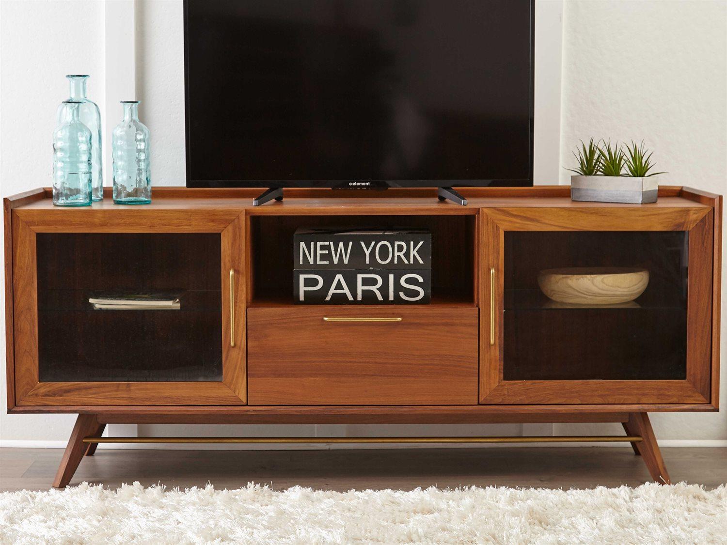 Unique Furniture Denali 75" Walnut Media Console