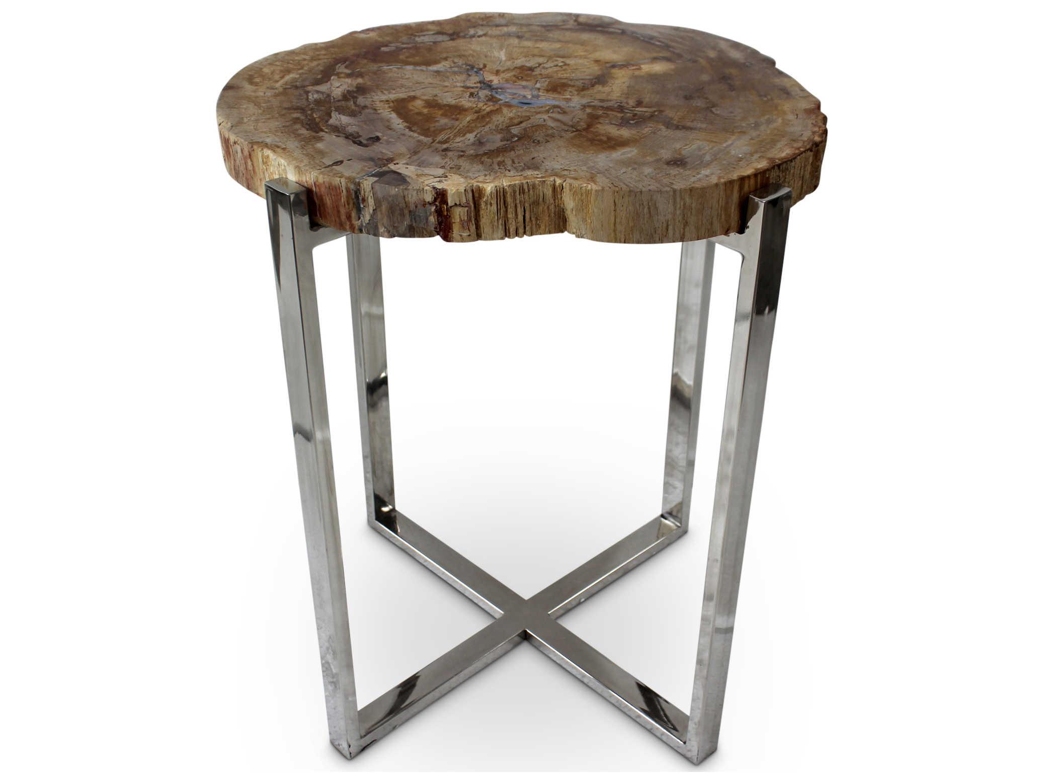 Urbia Relique Wood Natural Light End Table