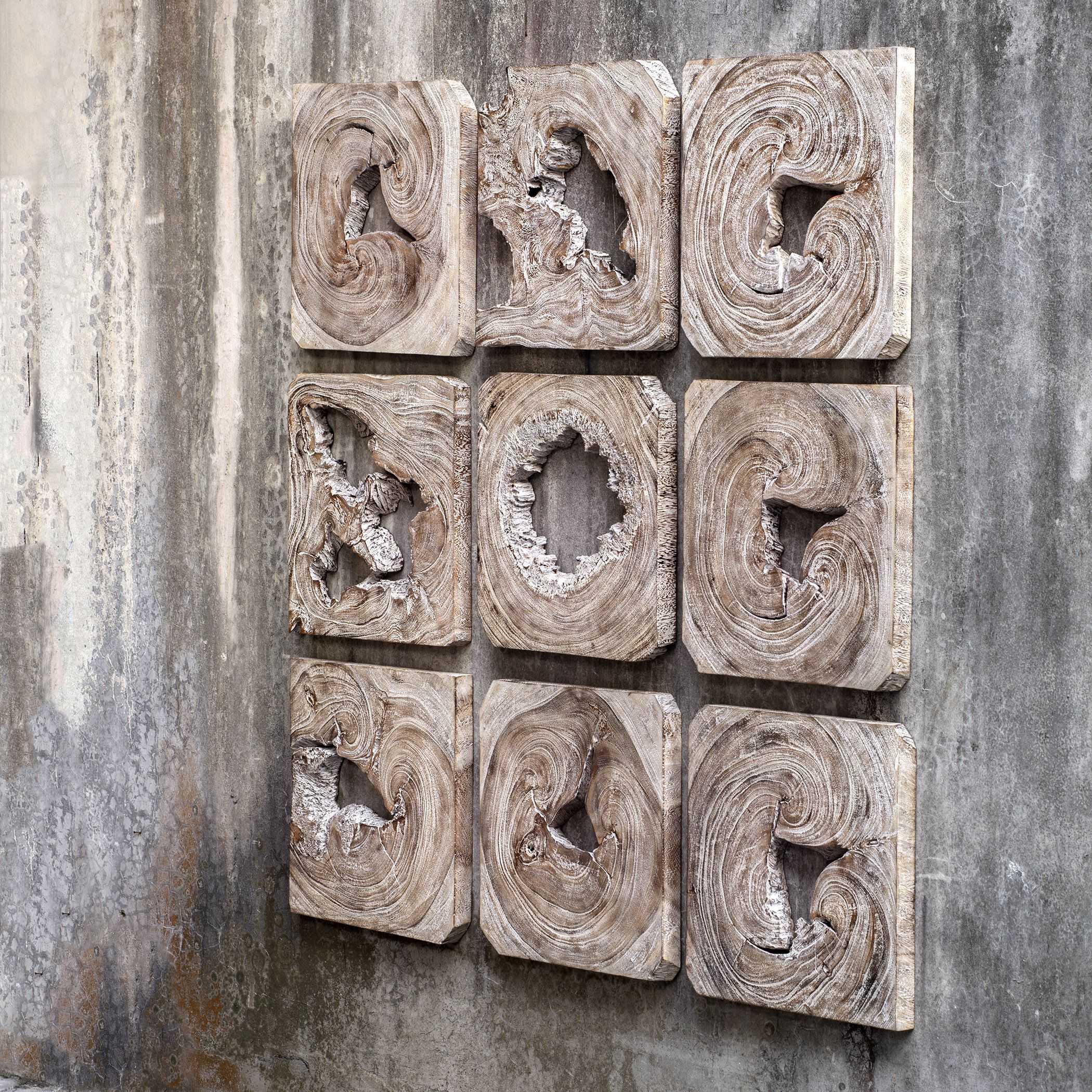 Uttermost Bahati Wood Wall Art