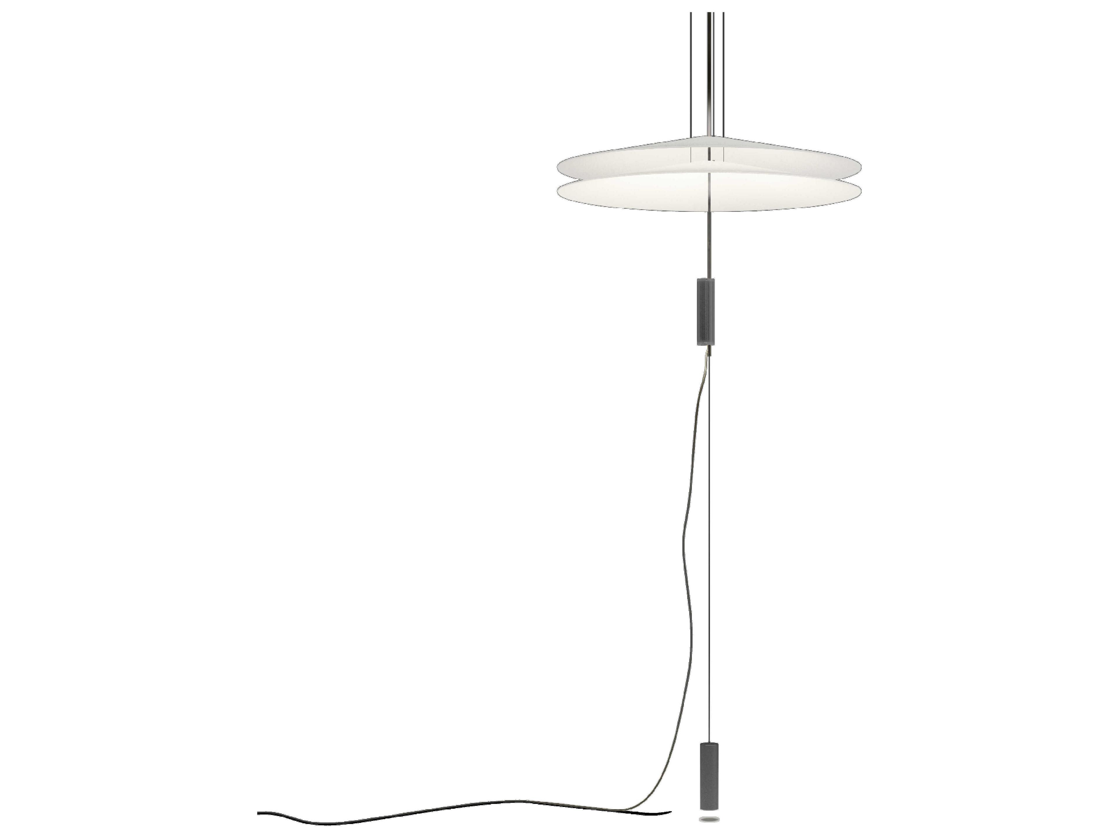 Vibia Flamingo 2-Light Black LED Empire Linear Pendant