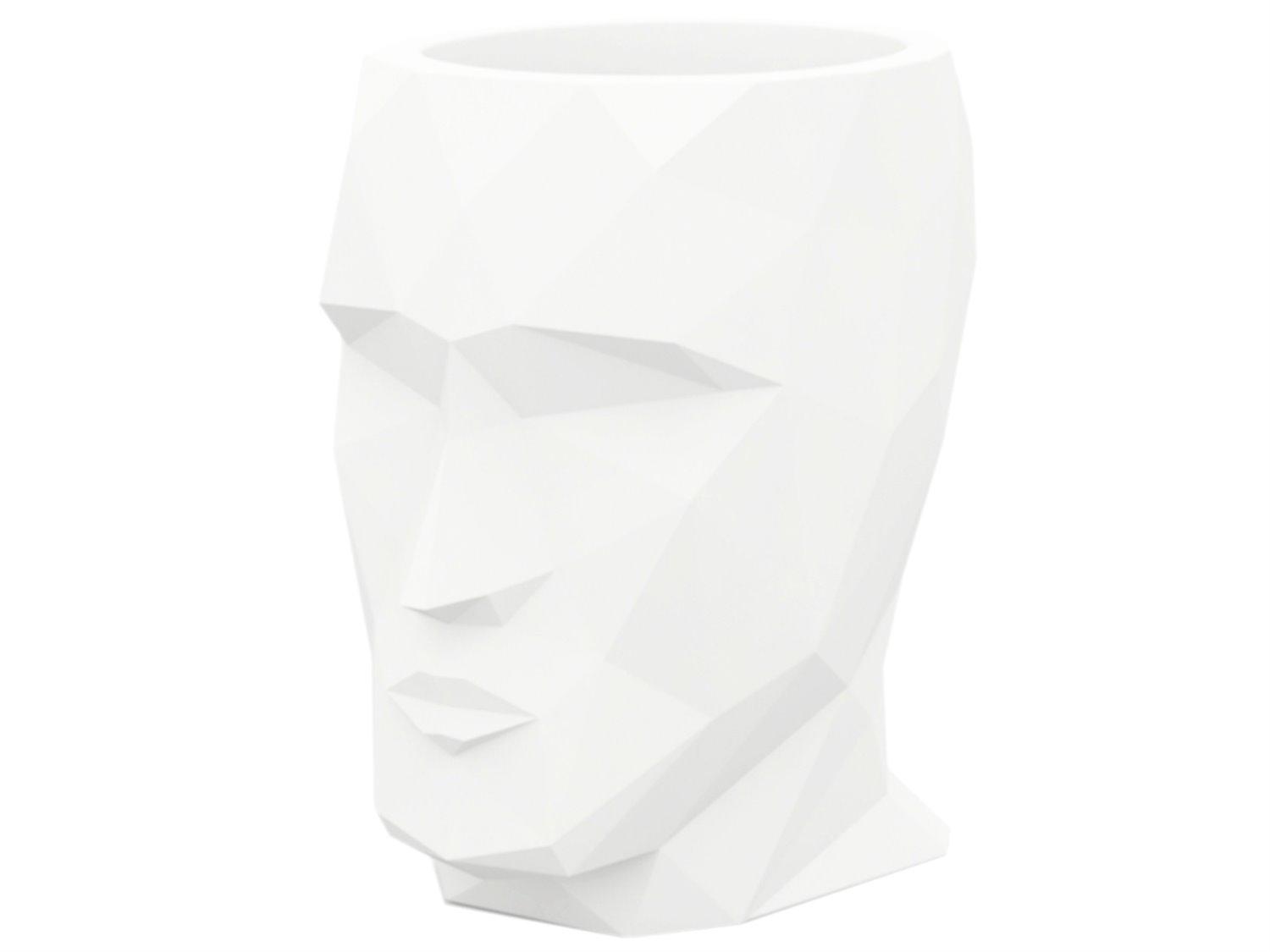 Vondom Adan 17" High Ice LED RGBW / Cable Planter