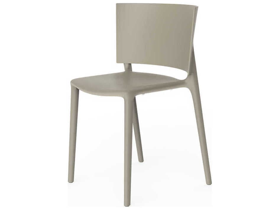 Vondom Africa Beige Side Dining Chair Set of 4