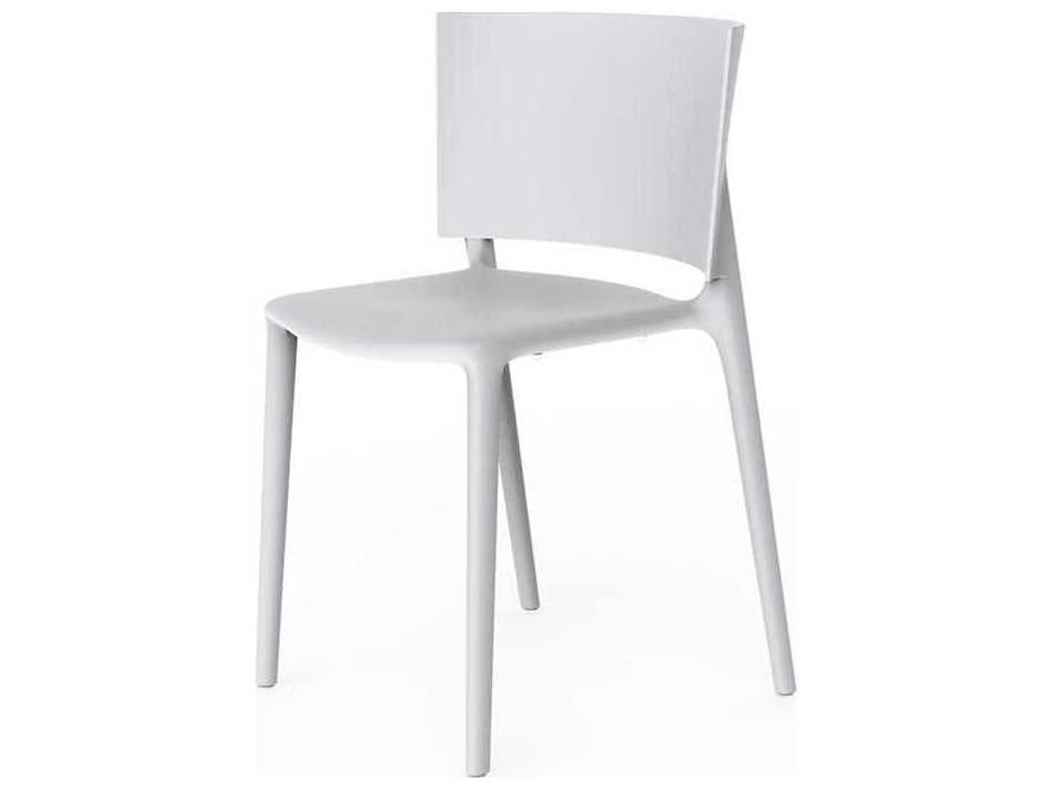 Vondom Africa White Side Dining Chair Set of 4