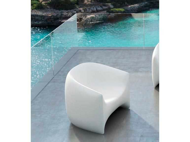 Vondom Blow White Accent Chair