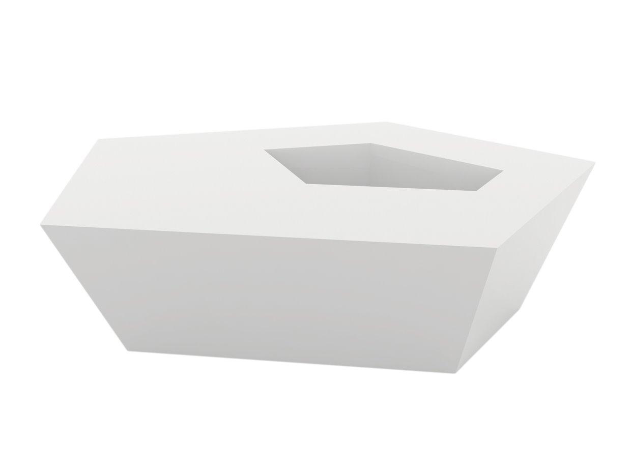 Vondom Faz Plastic White Matte Coffee Table