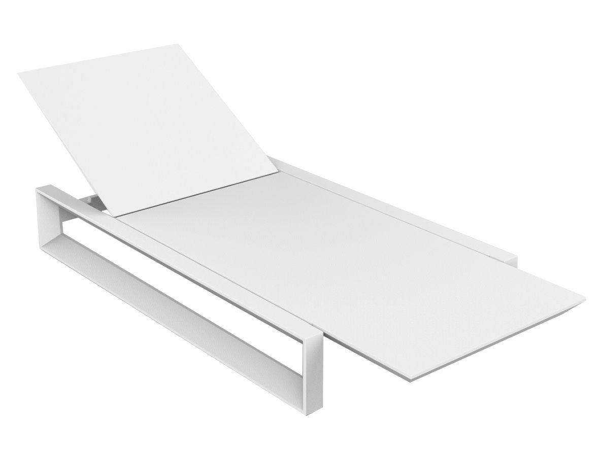 Vondom Frame White Matte Chaise