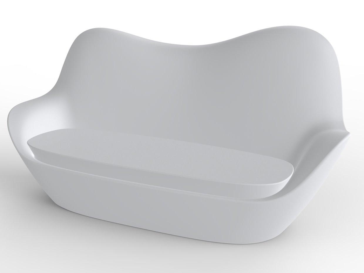 Vondom Sabinas White Matte Sofa