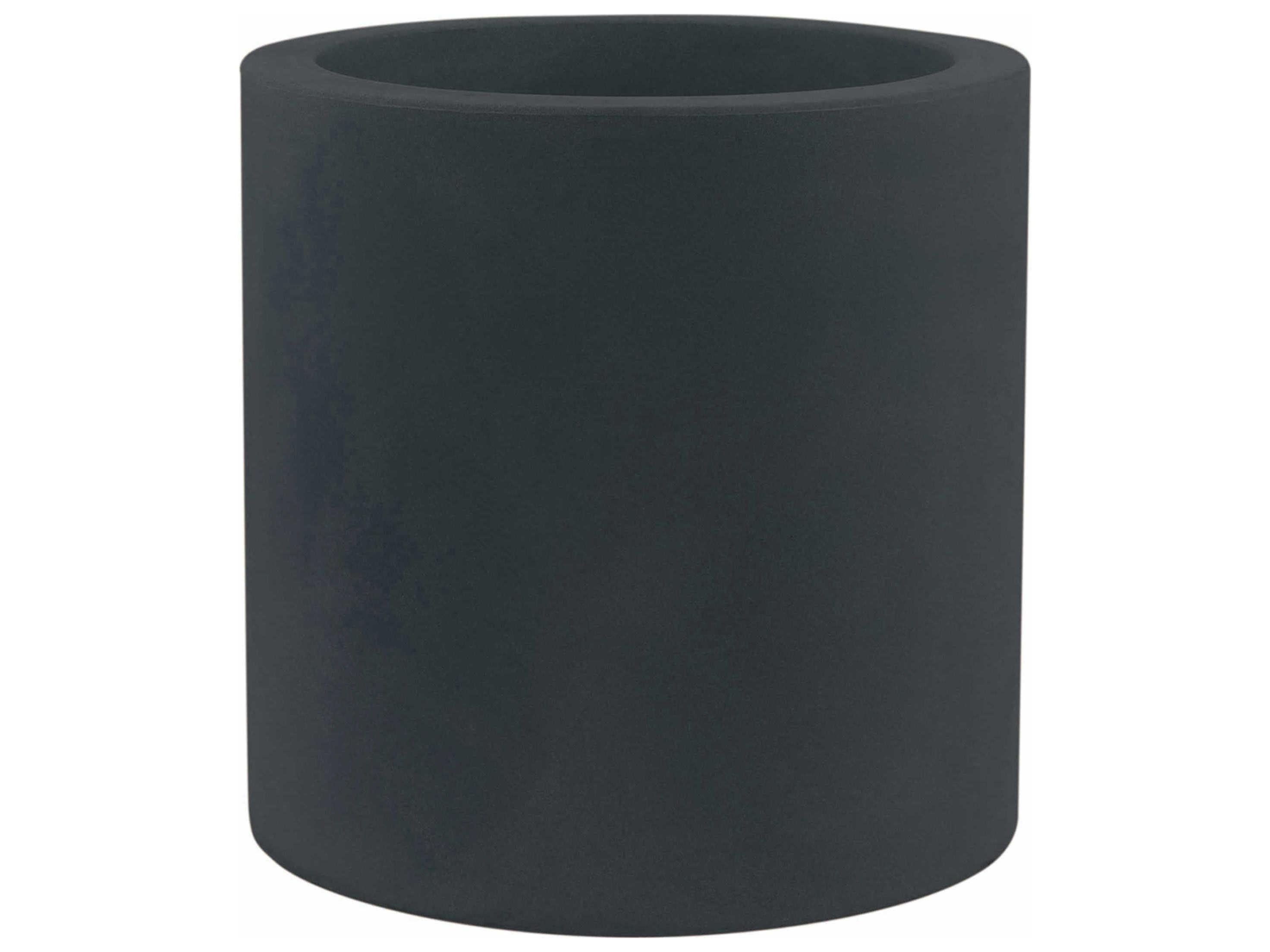 Vondom Studio 16" High Anthracite Matte Planter