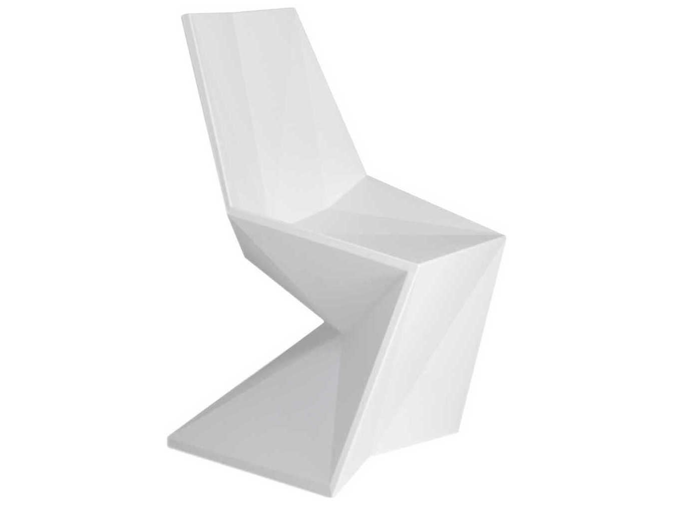 Vondom Vertex White Side Dining Chair