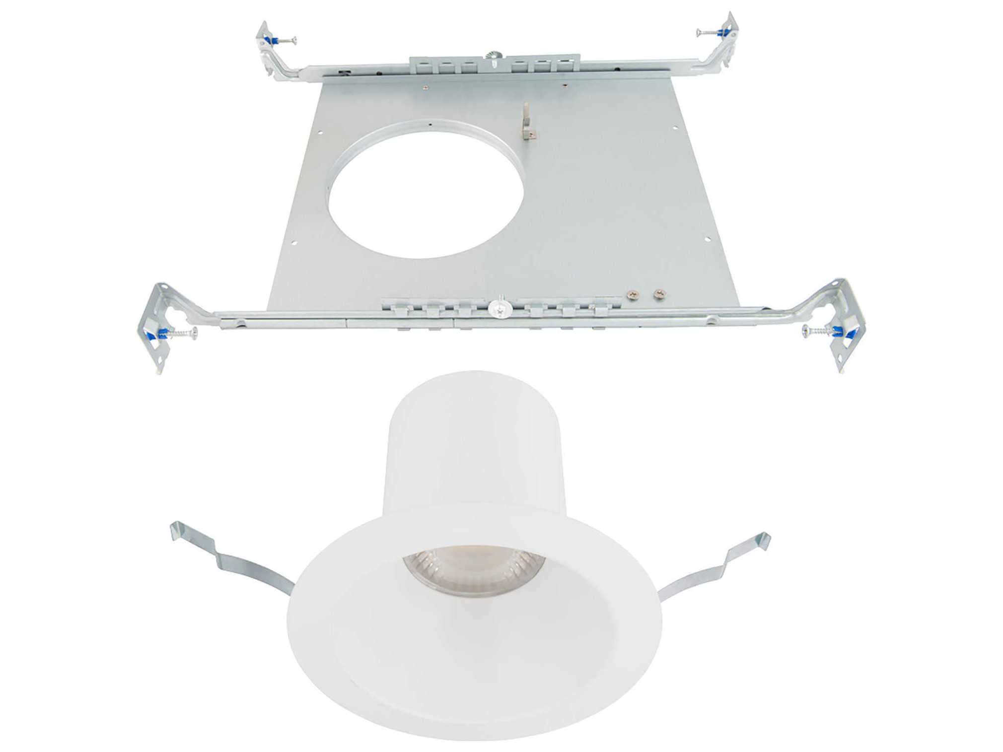 WAC Lighting Blaze 1-Light White LED Cylinder Recessed Light