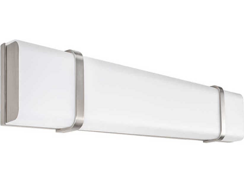 WAC Lighting Link 1-Light Brushed Nickel LED Vanity Light