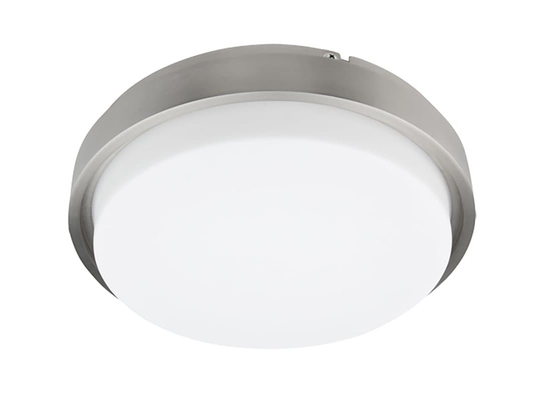 WAC Lighting Lithium 1-Light Brushed Nickel LED Round Flush Mount